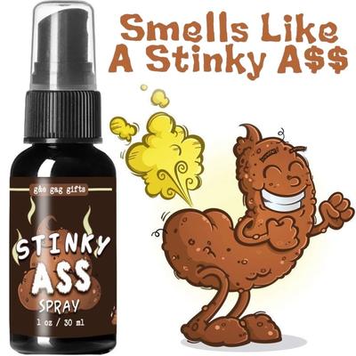 30ML Stinky Sprays Fart Prank Stinky Toy Funny Novelties Stinky Prank Liquid Halloween April Fools