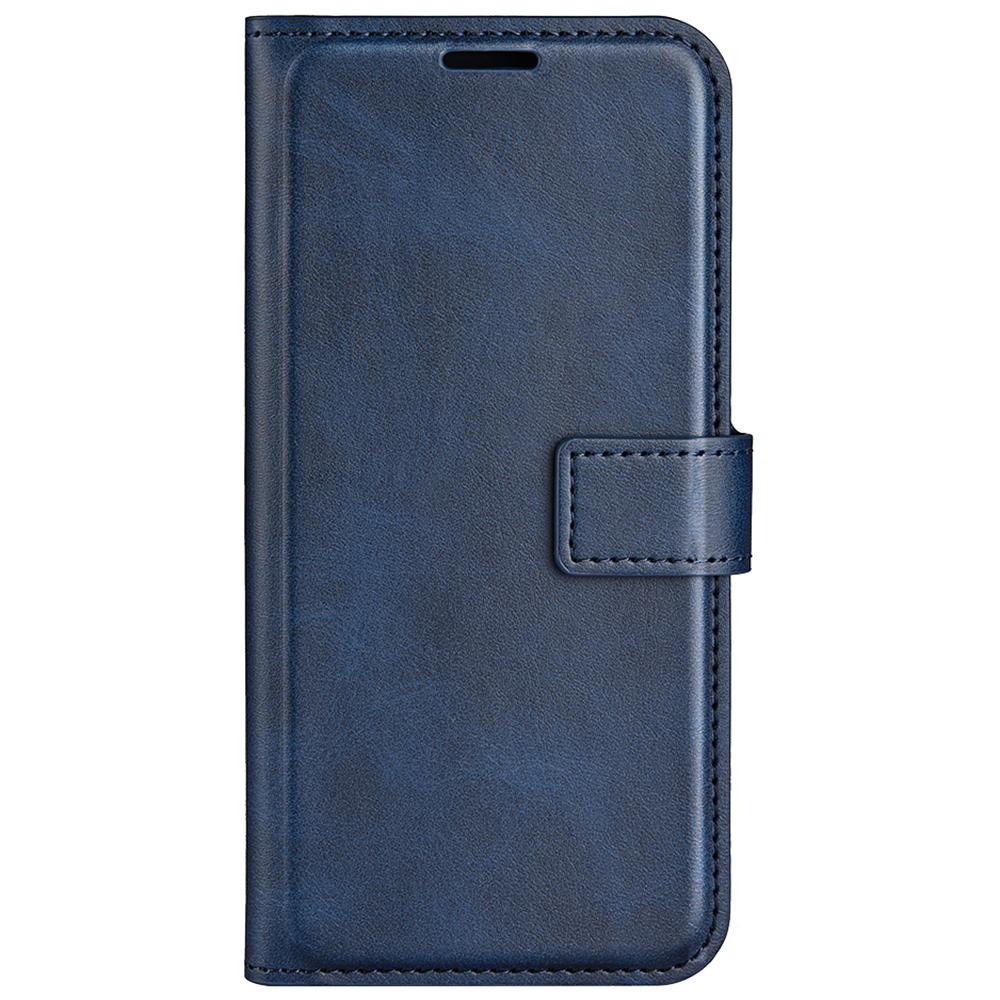 

For Nokia G11/G21 Textured PU Leather Wallet Folio Flip Phone Case Stand Cover Blue