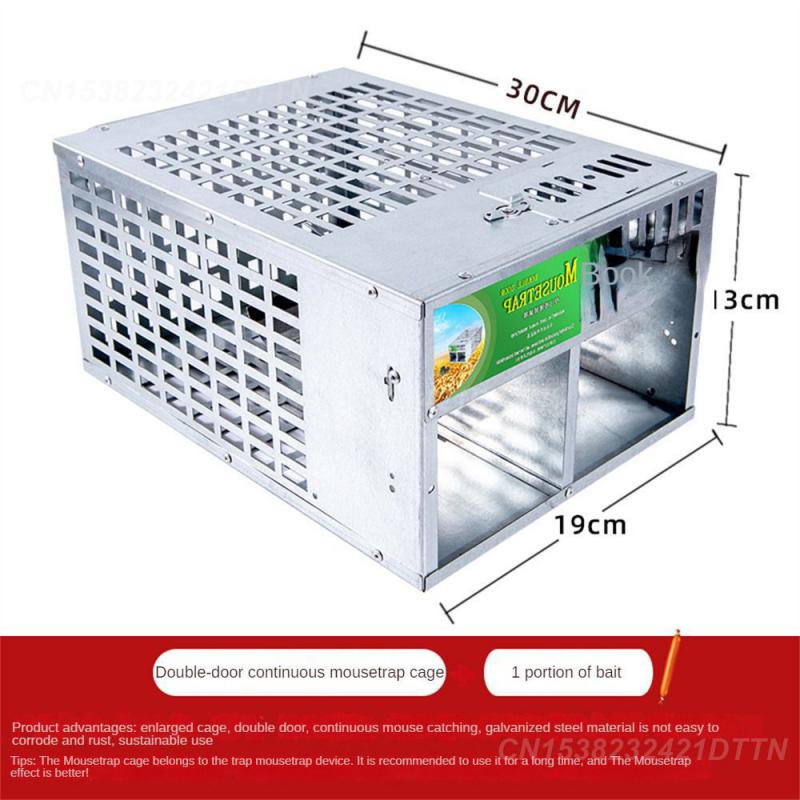 Automatic Rat Traps Pet Control Tools Non-toxic Reusable Indoor Outdoor Rat Trap Rat Cage Pest Control Products Pest Repeller