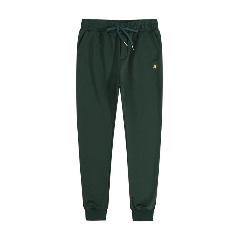 Herren Baumwolle Langarm Bestickter Pferd Polo Hoodie mit Reißverschluss Cardigan und Samtfutter für Herbst und Winter