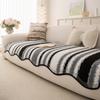 Mordern Jacquard Chenille Sofa Cushion Cover Living Room Unique Shape Non-slip Couch Cover Sofa Towel Seat Pad All Season