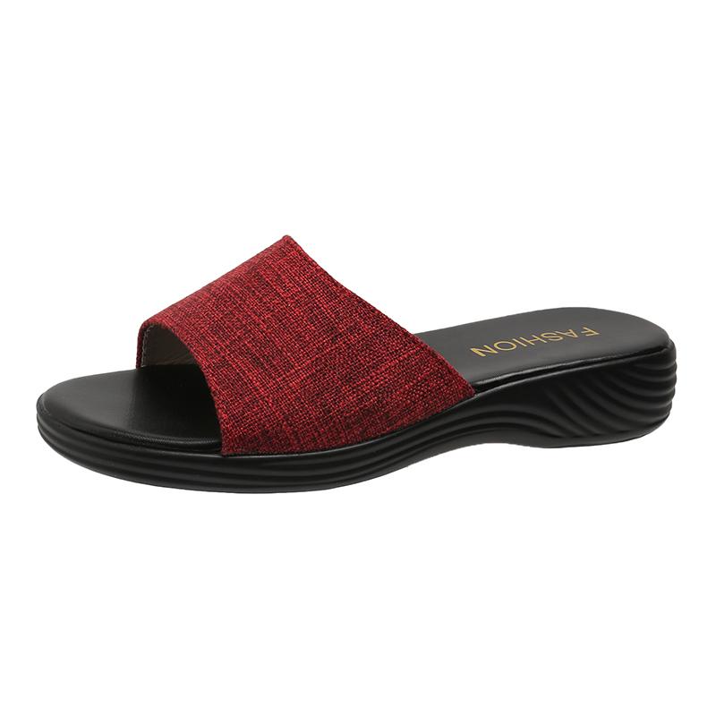Fashion Women Slippers Summer 2024 New Platform Beach Slippers Trend Outdoor Fashion Casual Sandals Soft Slides Women Zapatos De Mujer