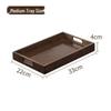 ZISIZ Walnut Wooden Serving Tray