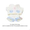 Casual Outfits for Mini Plush Dolls, Practical Decoration, Doll Accessories, Trendy Clothes
