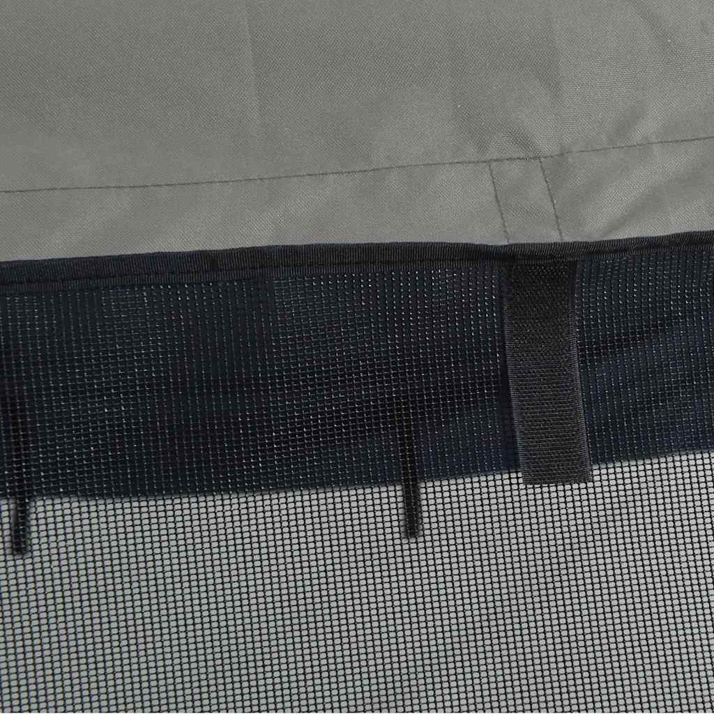 4 Bow Bimini Top with Mesh Side Panels 243 x (170 182) x 137 cm