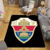 Elche club Pattern Rug Floor Mat for Living Room or Bedroom Soft and Comfortable Carpet a Gift for Birthday and Holiday.
