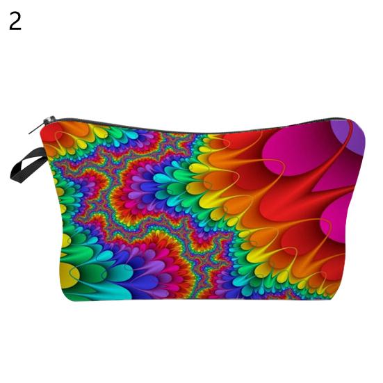 Attraktiva toalettväskor tryckta bärbara med stor kapacitet