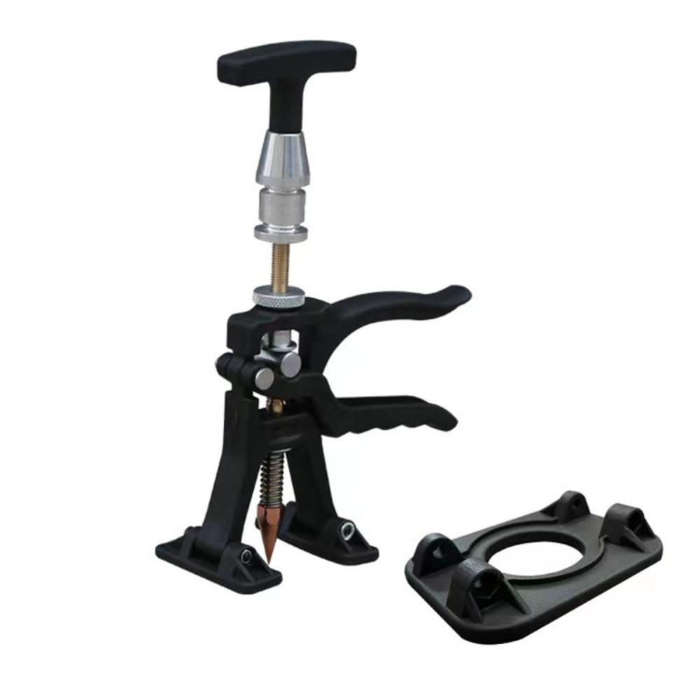 360° Rotary Handle Spot Welding Pulling Unit with Base Small Leveling Bar Lifter  Truck