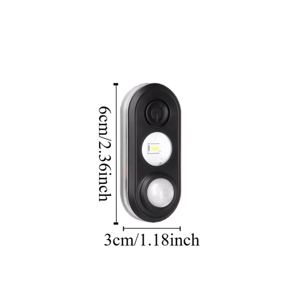 Type-c Motion Sensor Night Light Auto Brightness Energy-Saving Rechargeable Night Light Wireless Magnetic Attraction