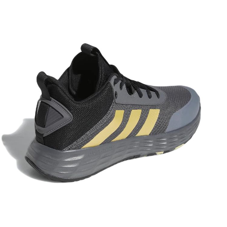 Adidas Own The Game 2.0 Grey Matte Gold Men Sneakers Grey-Five Core-Black GW5483