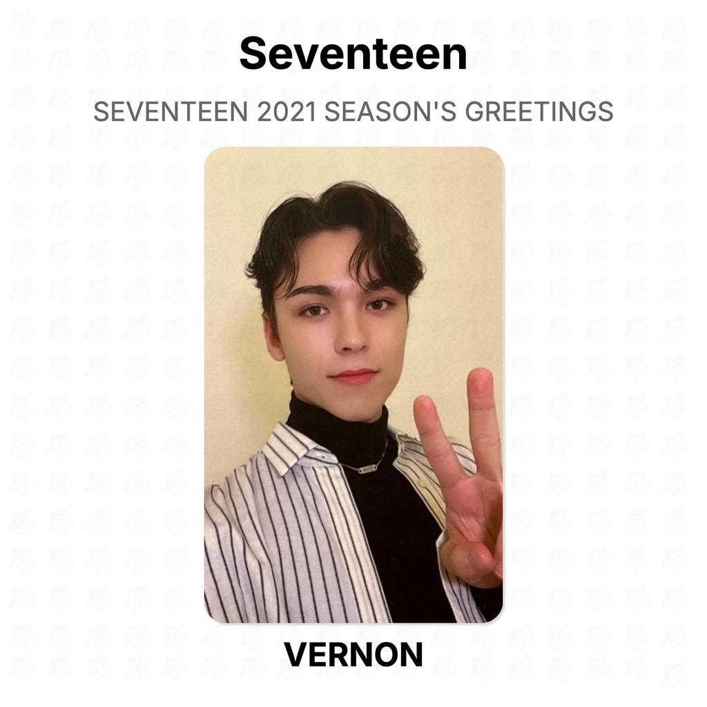 Seventeen SAISONGRÜSSE 2021 Offizielle Fotokarte