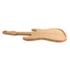 Cutting Board - Kikkerland - Guitar - Bamboo - Brown - Dishwasher Safe