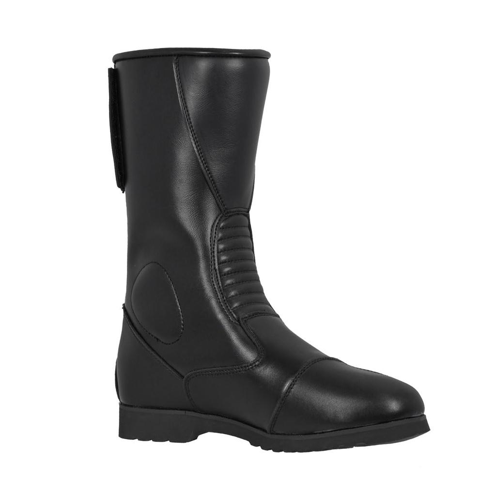 KOMINE Motorcycle Back Zipper Size K202 302 Boots, Black, 28.0cm,