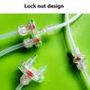 2Pcs Durability Aquariums Fish Tank Oxygenation Pump Check Valve Oxygen Pump One-Way Check Valve For Fish Tanks Oxygen Supply