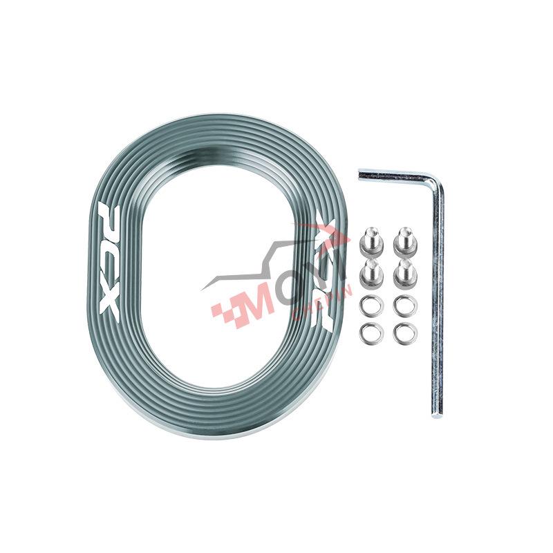 Ochrana výfuku pro upravenou Hondu PCX160: Protiopaření, Proti kolizi Kryt koncovky výfuku