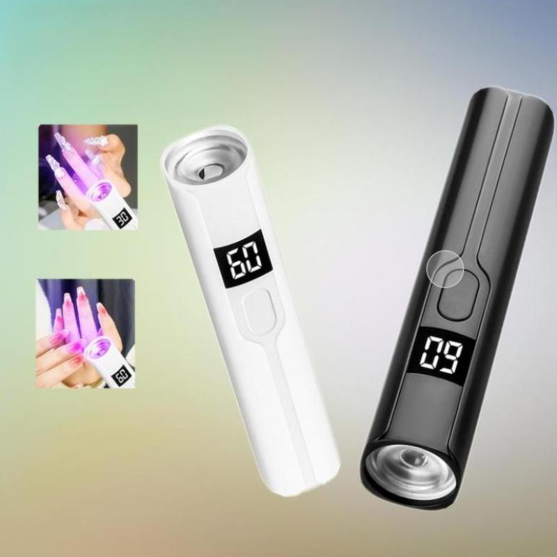 Professional Nail Uv Led Lamp Desk With Display Rechargeable Portable Mini Nail Dryer Stand Uv Lamp For Nails Art Removable