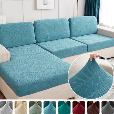 Sofa-Sitzkissenbezug, elastisch, dick, Jacquard, Sofa-Sitzbezug, Sofakissenbezug, L-förmiger Sofabezug