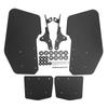1 Pair Rear Trailing Arm Guards Kit Mud Guard Wearproof Mud Flaps Replacement for Polaris RZR Pro R 2022 and Later