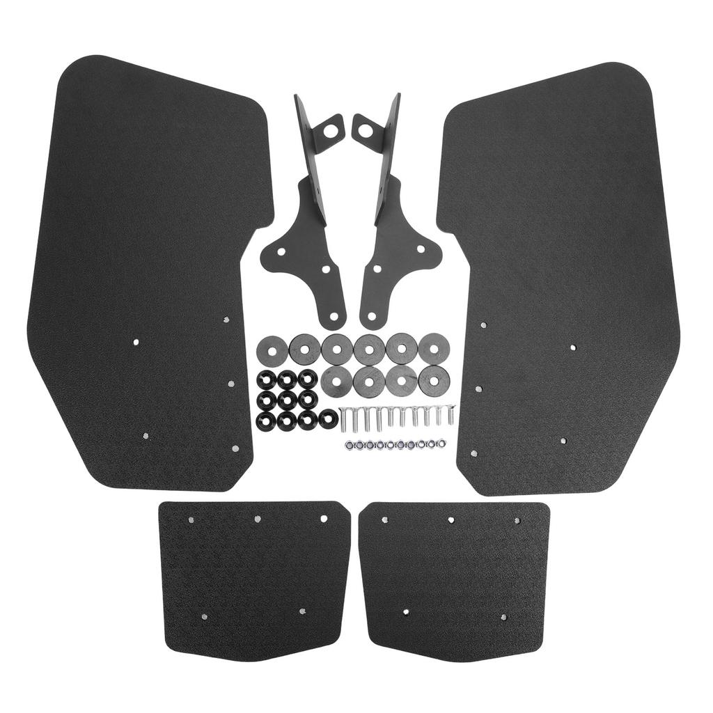 1 Pair Rear Trailing Arm Guards Kit Mud Guard Wearproof Mud Flaps Replacement for Polaris RZR Pro R 2022 and Later