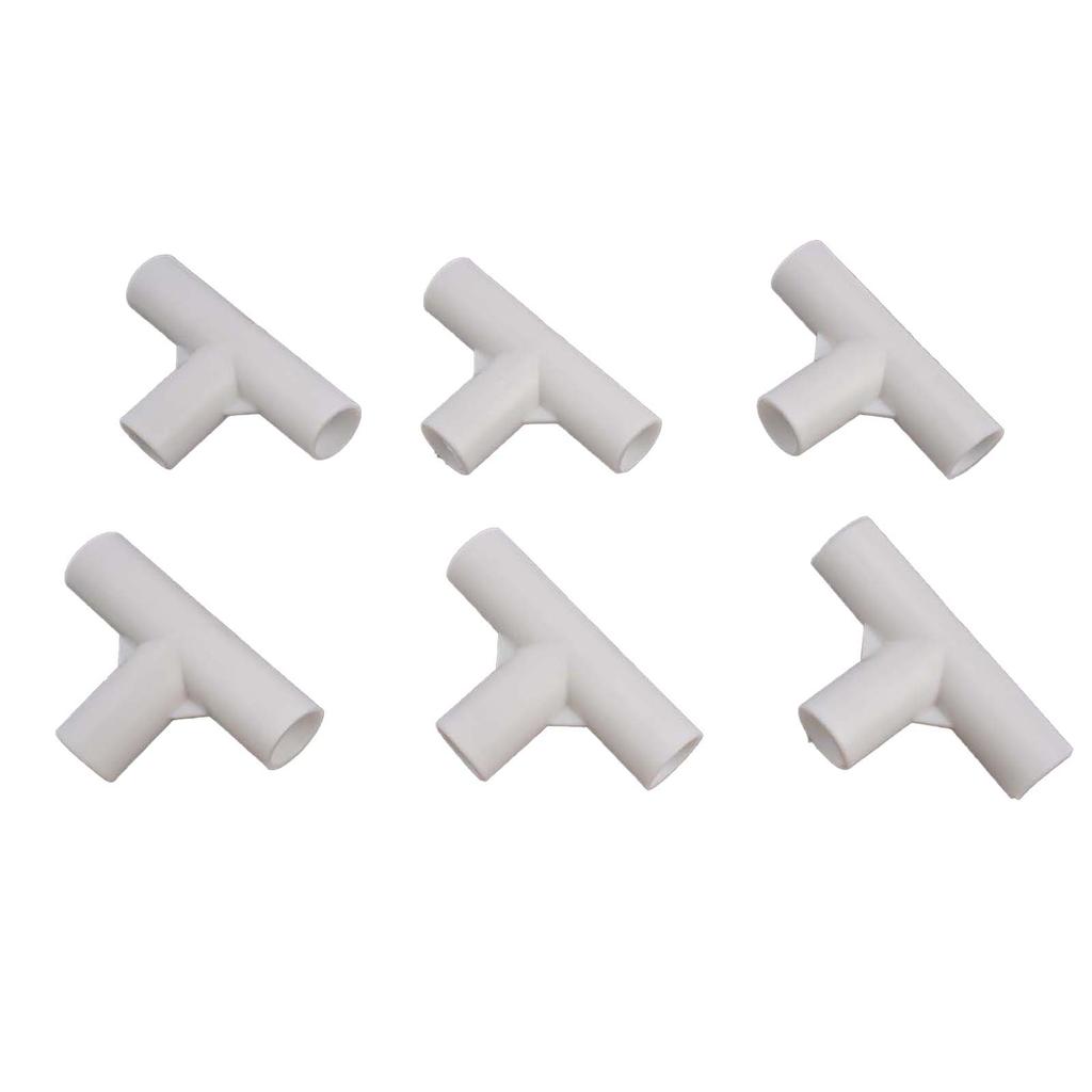 Camping Tent Pole Connector Canopy Pole Tee Connector Tent Pole Fixed Joints