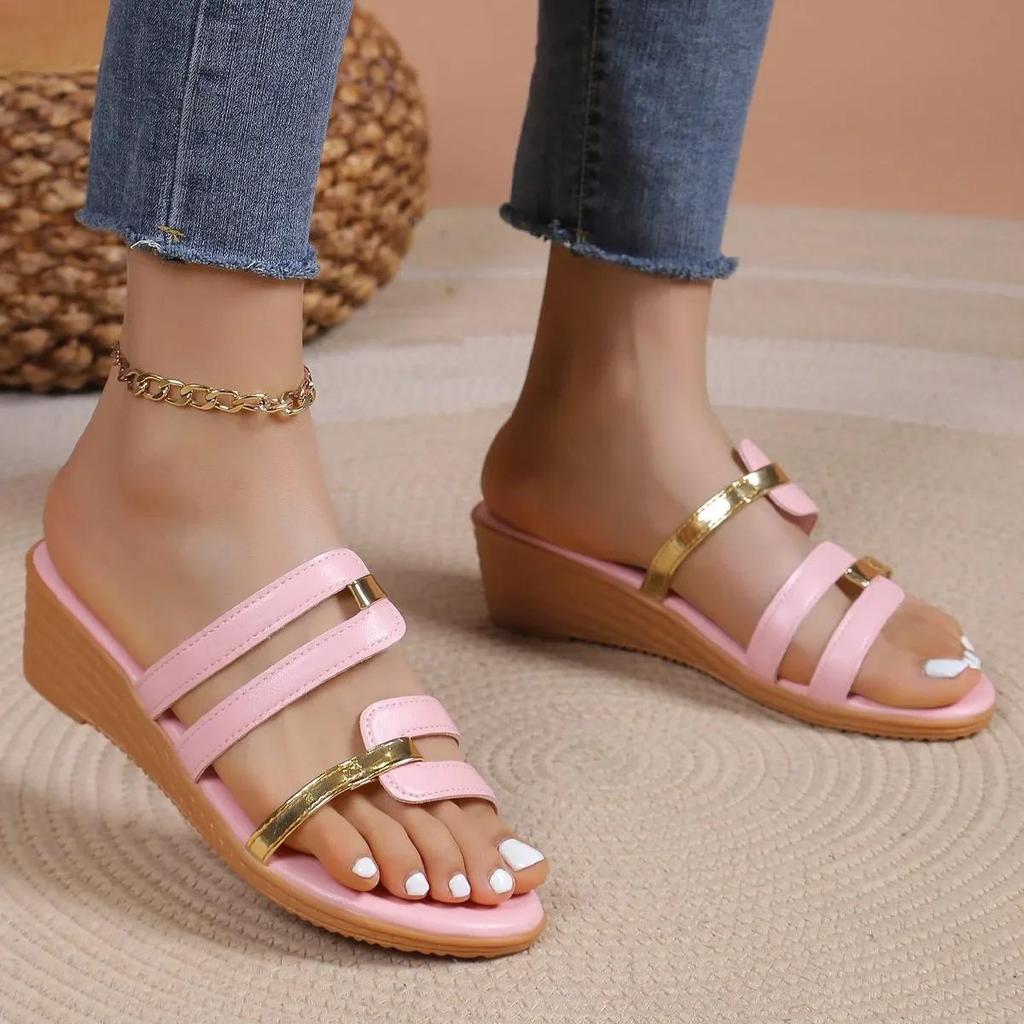 Moda de vară pentru dama, cu vârf deschis, cu cureaua îngustă, pantofi de designer pentru femei, ocazional, din piele, talpă groasă, sandale pentru femei, mărime mare