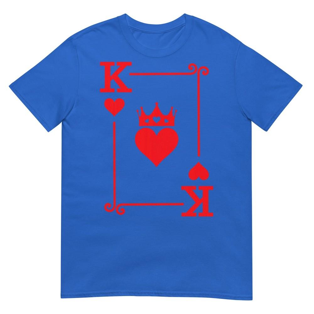 King Hearts Card Costume Playing Cards King Of Hearts Tshirt