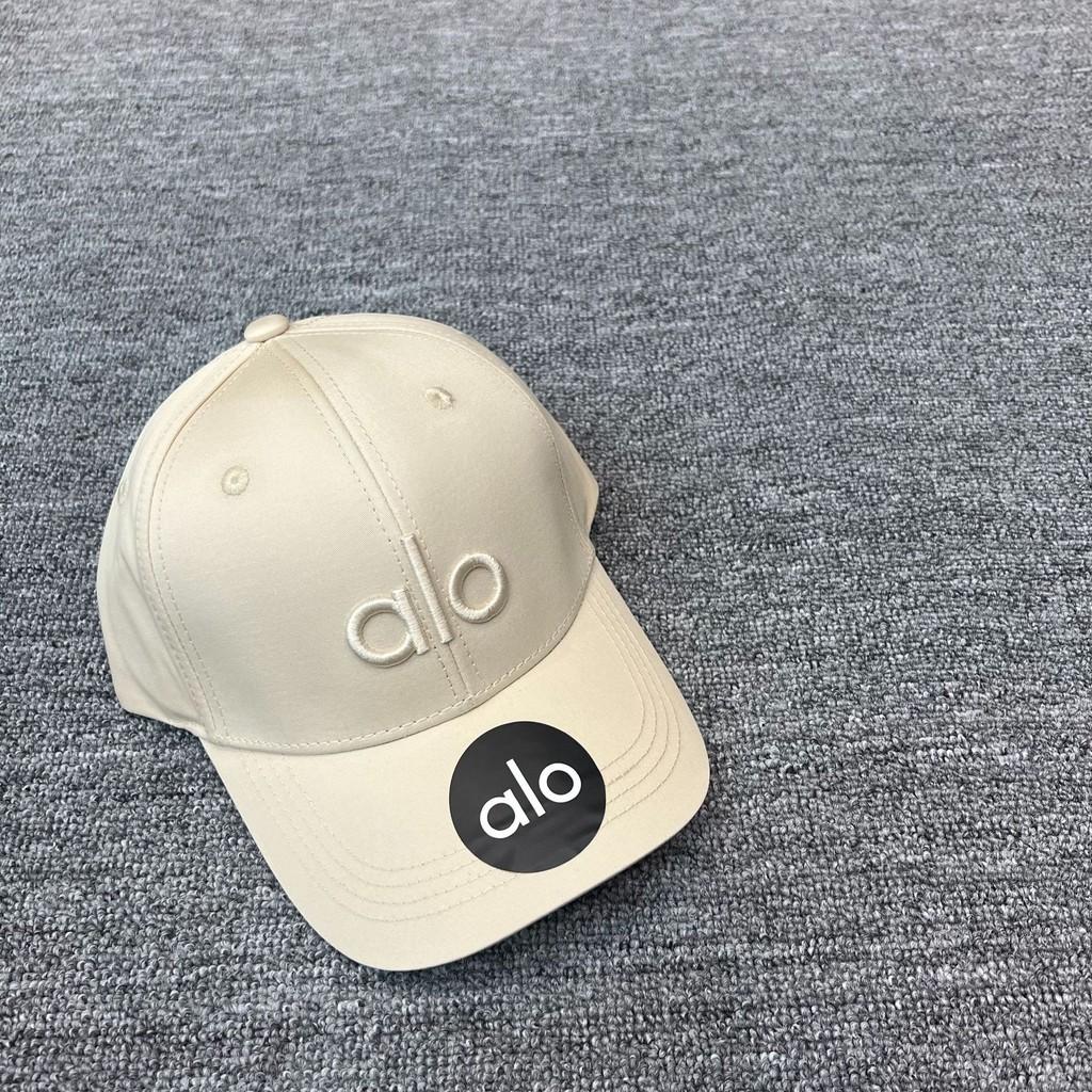 Alo Letter Stickerei Baseballkappe Für Damen Baumwollmischung Sonnenschutz Lässig Sommer Modeaccessoire
