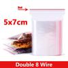 Thicken Zipper Sealed Bags Clear Plastic Storage Bag for Small Jewelry Food Packing Reclosable Transparent Ziplock Sealing Bag