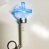 2nd Gen Mini Cheering Stick Luminous Keychain with Retractable Handle