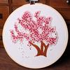 Full Range Of Embroidered Cross- Embroidered Fabrics With Floral Kits