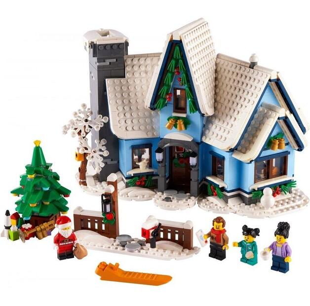 LEGO ICONS 10293 Визит Деда Мороза