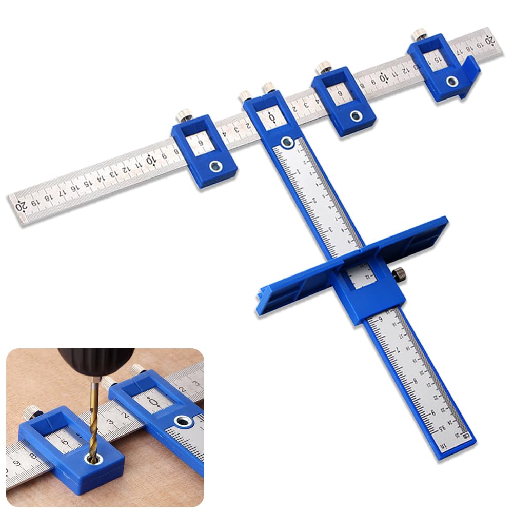 

Drill Woodworking Drill Locator Measuring Spacing Woodworking Drilling Woodworking Drilling DIY Woodworking Electric Accurate Drilling Home and