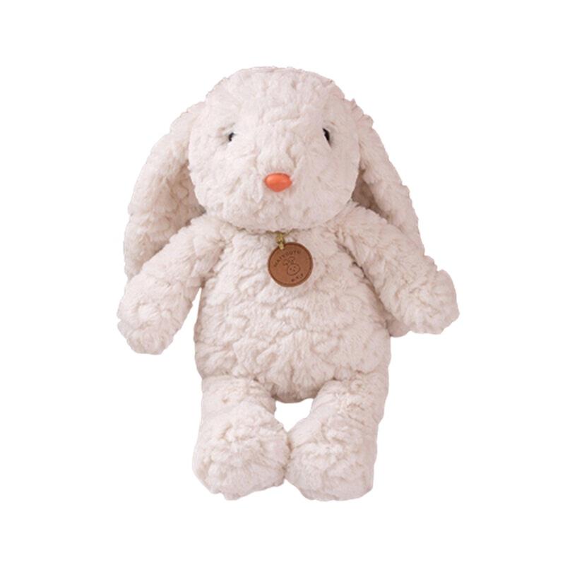 Adorable Long-haired Plush Bunny Toy For Kids 35cm And 50cm Sizes Available
