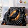 Eerie Raven Skull Artwork Blanket Flannel Blanket Throw Blanket Sofa Cover Blanket Soft Premium Blanket Picnic Blanket Tv Blanket Gifts