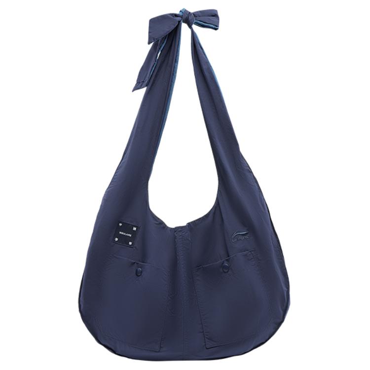 Li Ning INSULAiRE Collaboration Nylon Shoulder Bag Unisex Blue ABDV351-2