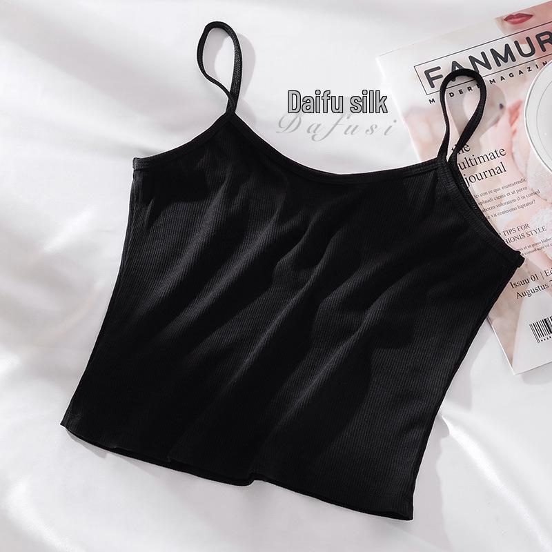

Women s Ribbed Modal Bandeau Tank Top - Slimming Stretch Basic Camisole One Size чёрный