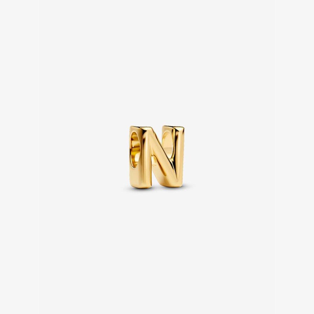 Pandora Letter N Alphabet Charm 763960C00
