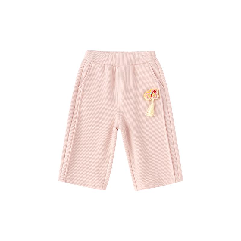 Balabala Girls  Casual Straight-Leg Pants 100