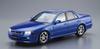 Aoshima Bunka Kyozai Scale Model Car Series 88 Nissan ER34 Skyline 25GT Turbo 2001 Plastic Model 1/24 No.