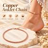 Waterproof Anklet Chain Adjustable Beaded Bracelets Statement Jewelry Ankle Bracelets  Beach