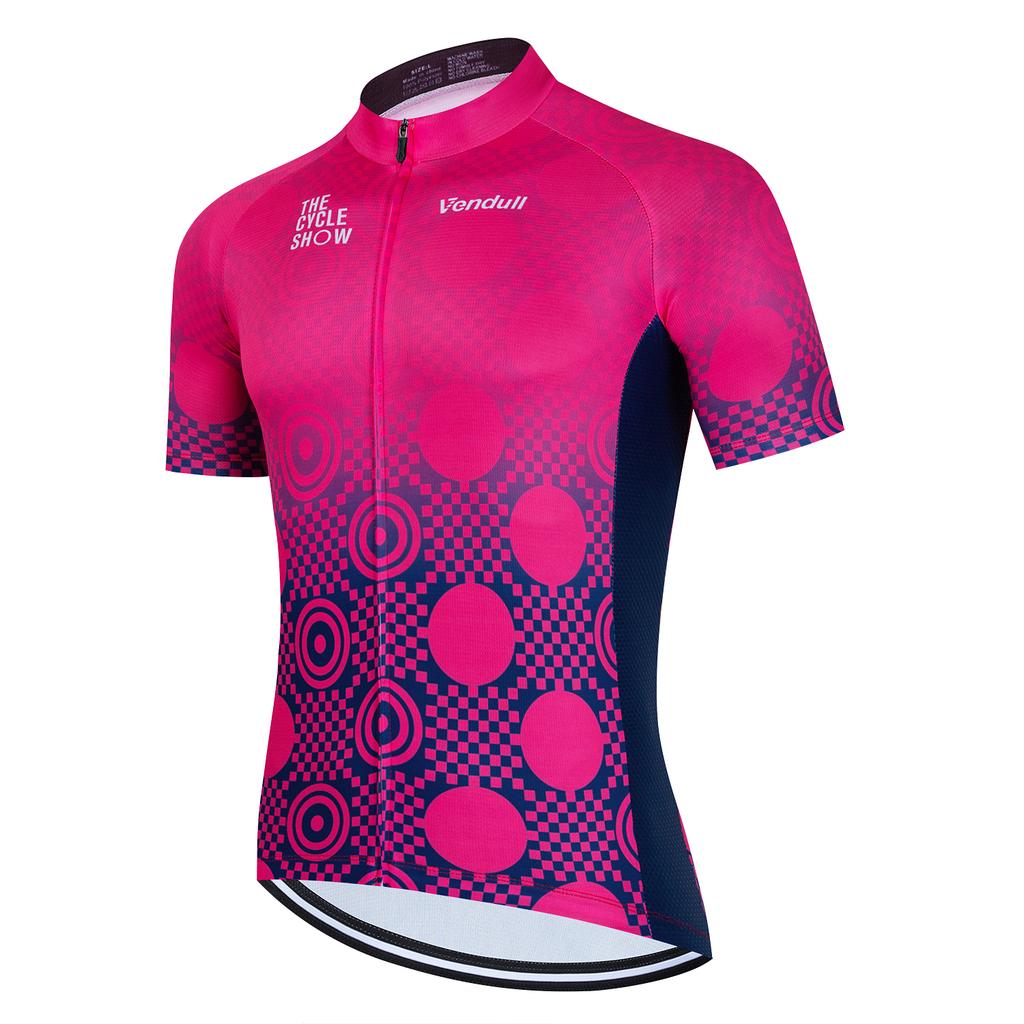 2023 New Men Short Sleeve Bicycle Jersey Summer Cycling MTB Bike T-shirt Outdoor Cycling Jersey Bike Clothing Quick Drying