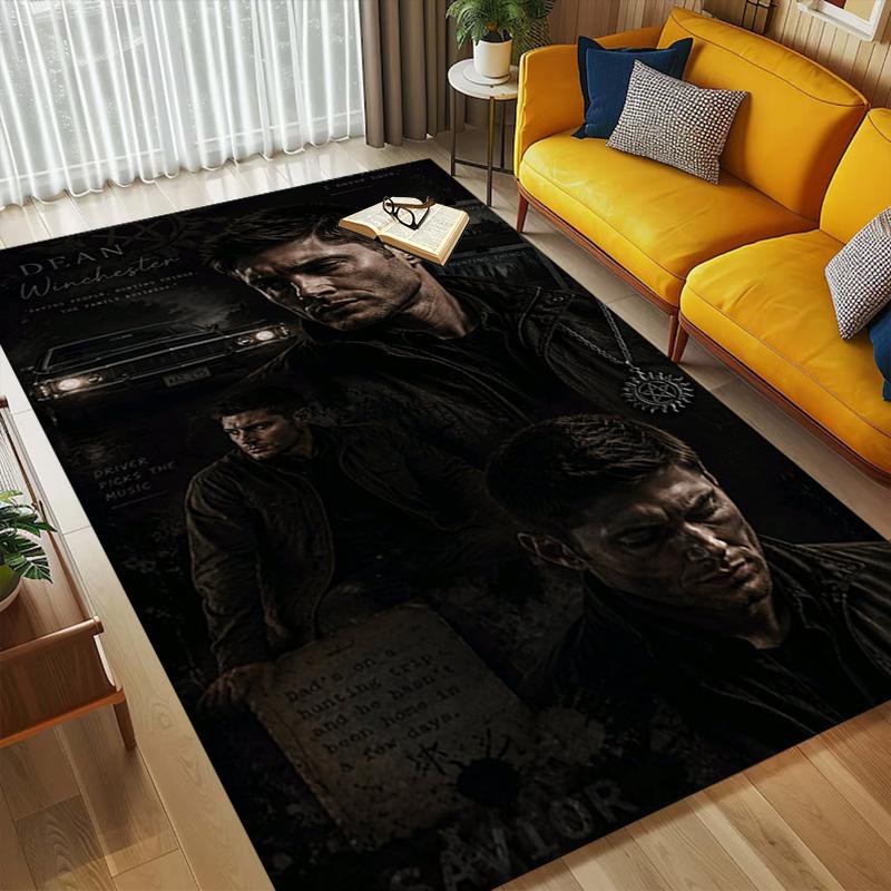 Supernatural Journey Living Room Nonslip Area Rug Soft Carpet For Bedroom Game Playroom Sofa Office Home Decor Doormat Christmas Gift C92268