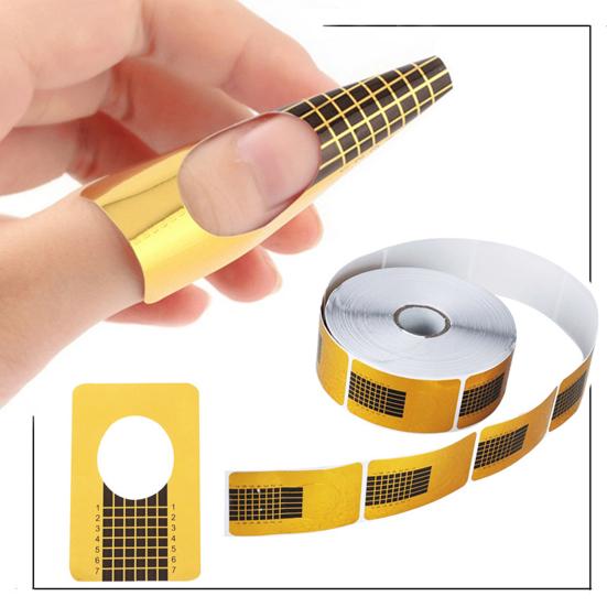Foldable Nail Tip Extension Acrylic 5.8 Cm 100 Pcs
