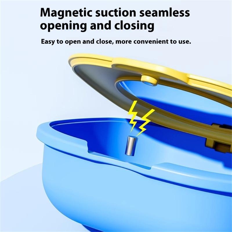 Travel Friendly Dental Appliance Storage Container for Clear Aligners and Retainers Leakproof ABS Materials