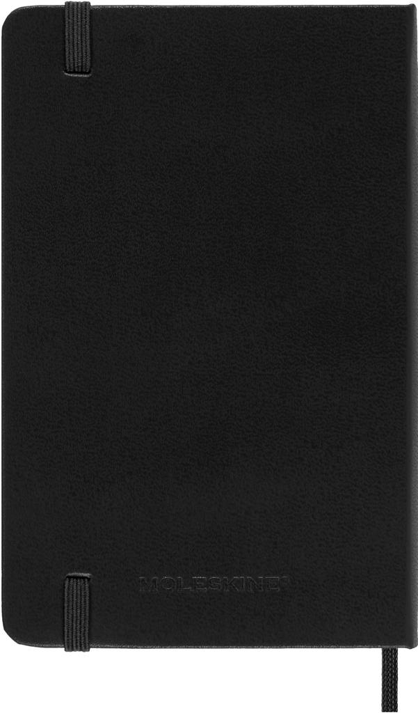 Moleskine 2026 January Weekly Pocket Size x DHB12WN2Y26 Planner, Start, 12-Month Diary, (9cm 14cm), Hardcover, Black,