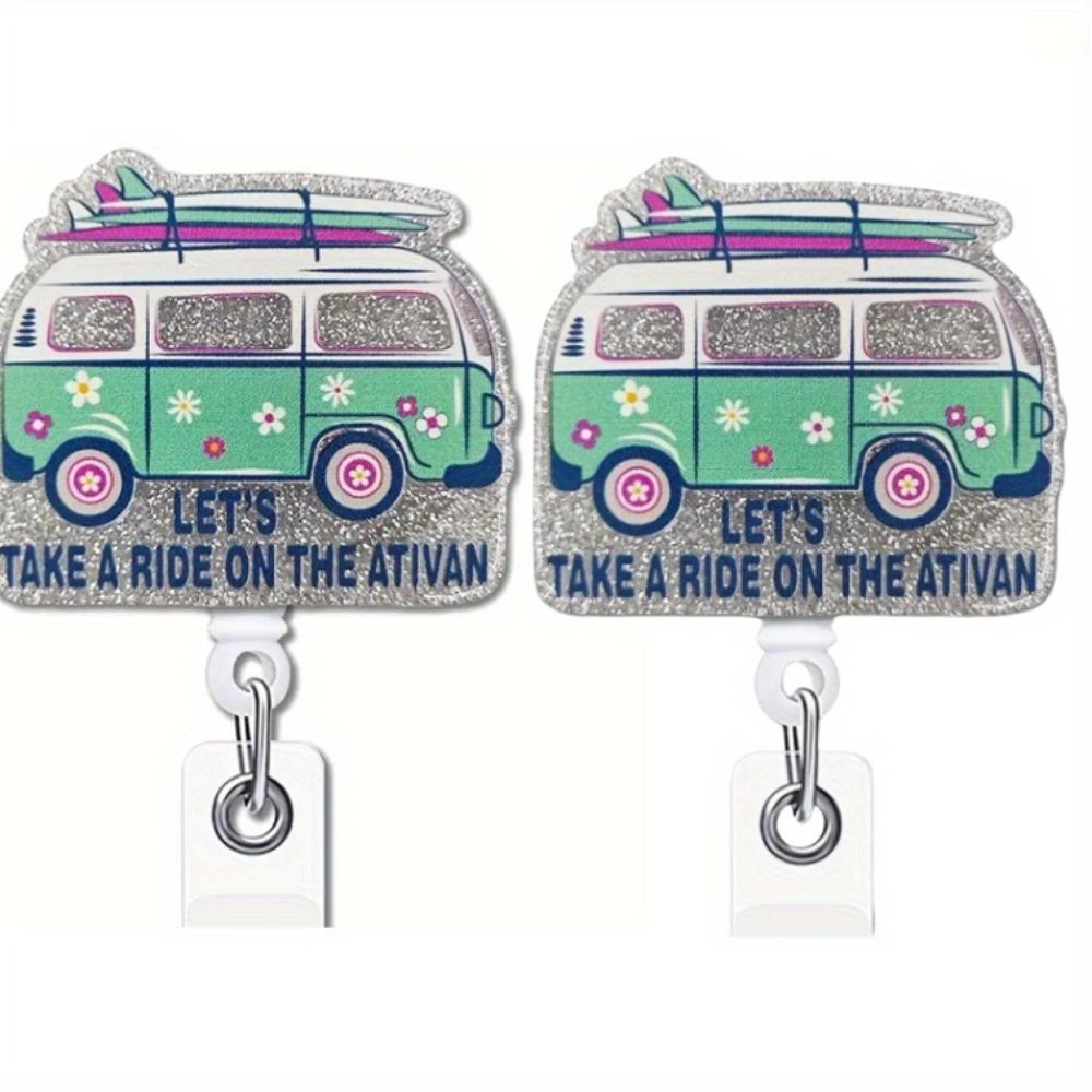 

2 бейджа-ролика для медсестер с медицинским юмором. Веселые серебристые блестящие заколки, идеальный подарок. прозрачный