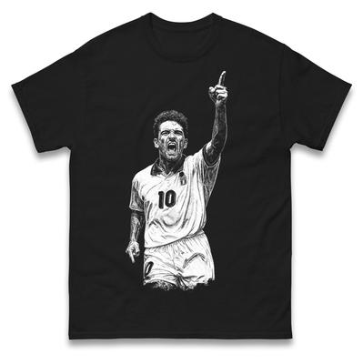 Roberto Baggio Italy T Shirt Tshirt Mens Womens Unisex Tops Tees