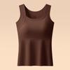 Seamless Plus Size Wide Shoulder Concealer Bra Vest with Beautiful Back Design for Women