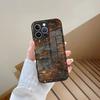 Phone Case Tempered Glass For IPhone 13 17 15 16 14 12 11 Pro Max Plus Mini XR XS SE2020 Coque Vintage Industrial Style Rusty Pa