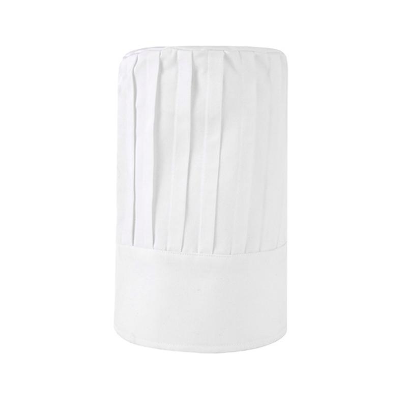 High22/29cm Cook Cap White Chef Hat Waiter Waitress Kitchen Work Hat Hotel Restaurant Canteen Bakery Baker Household Cooking Cap